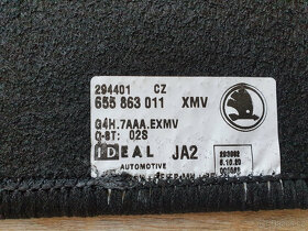 Sada textilních koberců škoda SCALA - 3