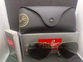Sluneční brýle Ray Ban G-15 green, pouzdro, krabička,zánovní - 3
