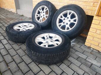 Alukola SsangYong 5x130 r16 s pneu 225/75 R16 - 6 mm - 3