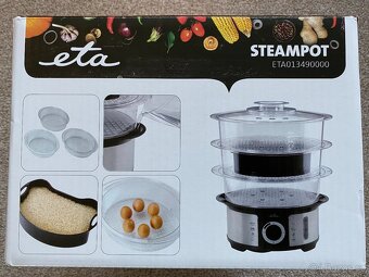 Nový parní hrnec ETA Steampot 0134 9000 v orig. balení - 3
