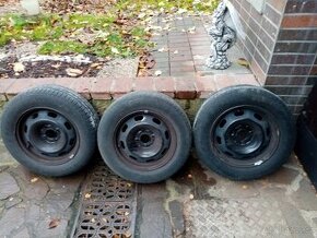 195/65r15 letní pneu peugeot 206 s disky 2ks - 3