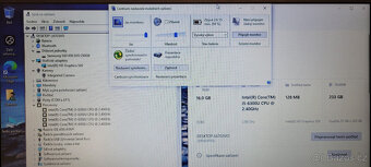 Lenovo, i5-6300u 2/4x 3,0GHz, 16GB DDR3, 250GB SSD, bat.3h. - 3