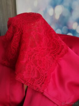 Kimono Satin Rood  Hunkemoller nový župan županek - 3