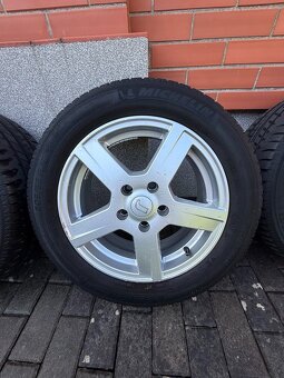 Sada alu kol 6,5x16 5x112 ET 40 + pneu MICHELIN 205/55 R16 - 3