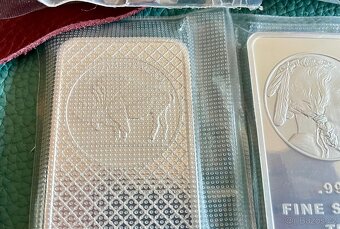 Investiční stříbro, stříbrný slitek 10 oz. American Buffalo - 3