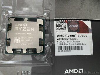 AMD Ryzen 5 7600 + DeepCool AK400 - 3