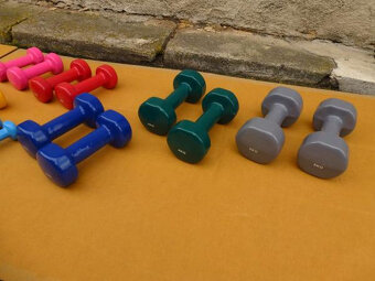 sada činek 0,5 - 5kg (NOVÉ) - 34kg - 3