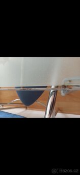 Vintage set stůl ikea moment a chromované židle - 3