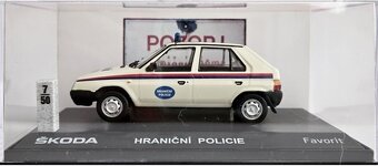 Škoda Favorit 136L HRANIČNÍ POLICIE 1:43 - 3