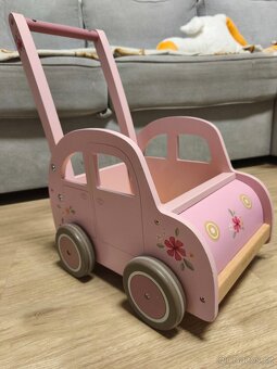 Chodítko, dřevěné se stabilní konstrukcí. - 3