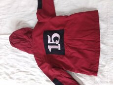 Červená podzimní bunda - 3