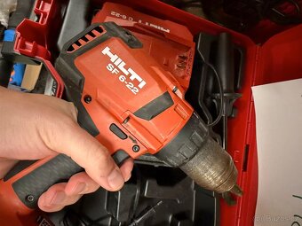Akuvrtací šroubovák Hilti SF 6-22 + nabíječka 2x baterie - 3