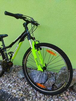 Značkové dětské kolo Author 26/13,5" (černá/žlutá) - 3