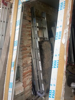 Balkonové dveře bez skla barva natural - 3