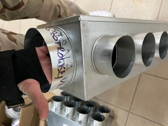 VZT rozdělovací boxy – pozink - 3