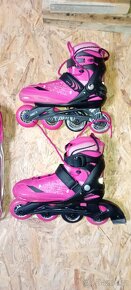 In-line Brusle 33 až 37 nastavitelný,  dívčí - 3