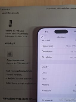 Apple iPhone 17 Pro MAX 256GB – nový - 3