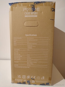 Asus Prime AP201 Case (White, Tempered Glass, NEW) - 3
