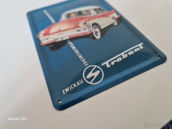 Plechová cedule Trabant - 3