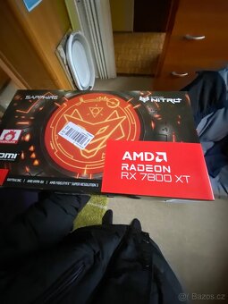 Prodám grafickou kartu Radeon RX 7800 XT NITRO+ - 3