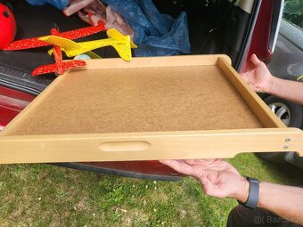 Dřevěná přebalovací podložka přes postýlku "60 cm" - 3