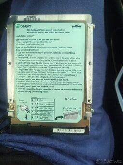Retro pevný disk Seagate Medalist 4312 (ST34312A), 4,3 GB, I - 3