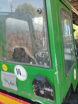 Traktor domací výroby motor škoda 1202 - 3