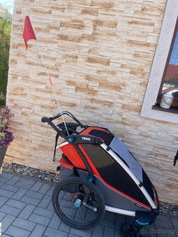 Thule chariot cross orange - 3