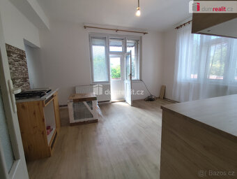 Pronájem bytu 1 + 1, 40 m2, balkon přes 2 místnosti, sklep, - 3