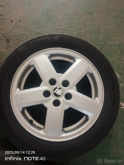 ALU 5x100 R15 letní pneu - 3