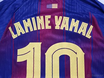 Lamine YAMAL dres č.10 FC Barcelona 25/26 Authentic - 3