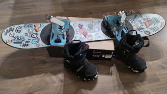 Dětský snowboard 100 cm Burton + boty 29 - 3
