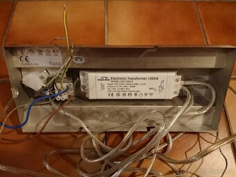 Závěsné nerezové světlo. - 3