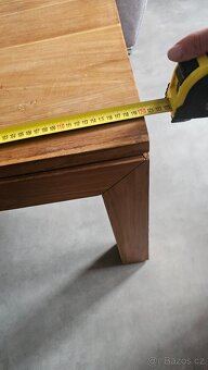 Stůl,  konferenční stolek z masivu - 3