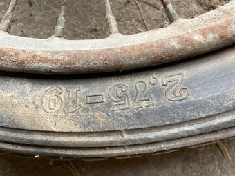 zadní kolo ČZ 175 Předválečná - 3