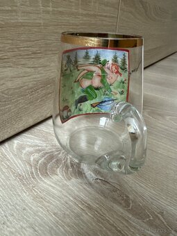 Starý půllitr erotický motiv - 3