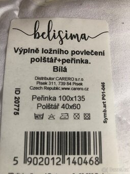 Vypln do polstarku a perinky Belisima - 3