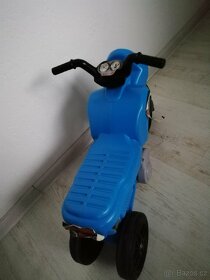 Odražedlo motorka. Modrá. - 3