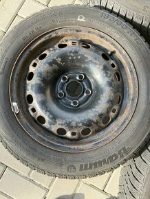 Plechové disky 15'' se zimním pneu - 3