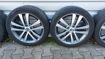 Alu kola 5x112 r17 originál Škoda Octavia II - 3