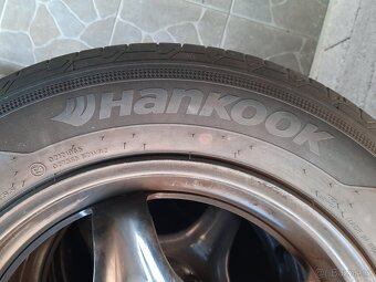 Plechové disky 16” 6 1/2Jx 16H2 a letní pneu 205/60/R16 - 3
