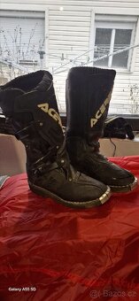 Prodám dětské motokrosové/enduro boty acerbis - 3