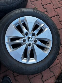 Letní sada Orig.ALU kol Octavia 4, 205/60R16 - 3