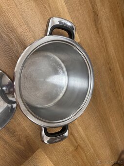 Zepter nerezový hrnec s víkem a Thermo Control – 24 cm / 6 l - 3