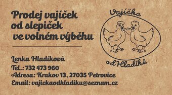 Prodej vajíček od slepiček ve volném výběhu - 3