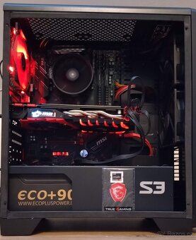 Herní PC s Ryzen 2600, GTX 1080 a 23" 1080p monitorem - 3