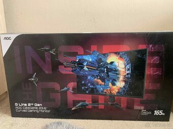 24" AOC C24G2AE Gaming - Monitor - 3