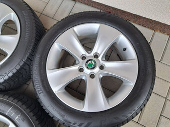 Alu kola Škoda Yeti, Octavia Moon 16" 5x112 + pneu 205/55/1 - 3