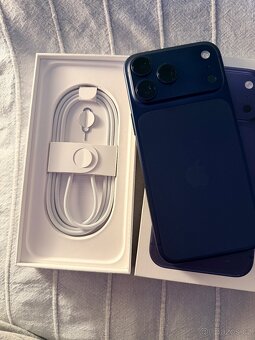 Rozbalený Apple iPhone 17 Pro Max 512gb Deep Blue - 3