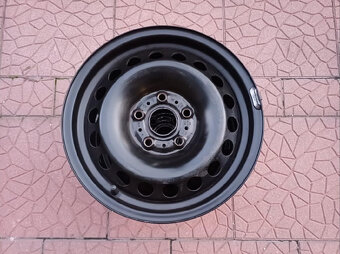 Plechové disky kola originál VW Škoda 5x112 6Jx15 ET43 - 3